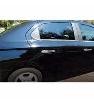 Peugeot 301 Krom Cam Çıtası 4 prç. 2012 Üzeri P. Çelik