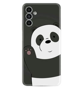 Samsung A23 A31 A32 A50 A51 A52 A53 A70 Kılıf Desenli Silikon Hello Panda 1709