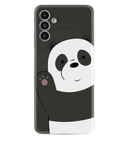 Samsung A23 A31 A32 A50 A51 A52 A53 A70 Kılıf Desenli Silikon Hello Panda 1709