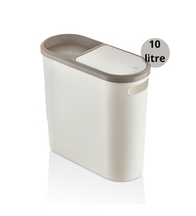 Şık ve Dar Tasarımlı 10 Litre Çöp Kovası, Banyo ve Mutfak İçin Pratik