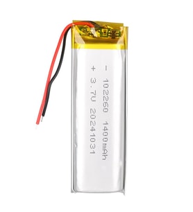 Powermaster PM-29460 3.7V 1.400Mah 102260 Soketsiz Lityum Polimer (Li-Po) Batarya Şarj Edilebilir Pil