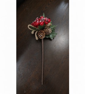 19cm Yapay Yılbaşı 1 Adet 48-0031