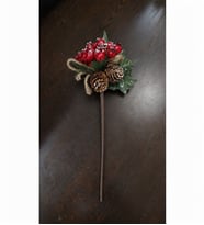 19cm Yapay Yılbaşı 1 Adet 48-0031