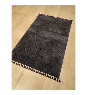 HALIMARKA SUFFY 5010 ANTRASİT YUMUŞAK DOKULU PELUŞ HALI 120X180 CM