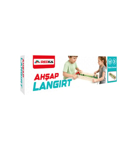 Ahşap Langırt Oyunu Futbol Eğlence