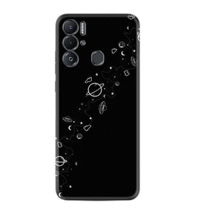 Tecno Pova Neo Kılıf Silikon Desen Özel Seri Planet 1620