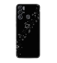 Tecno Pova Neo Kılıf Silikon Desen Özel Seri Planet 1620