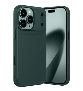 Pilelistore   Apple iPhone 17 Pro Auto Focus Karbon Kapak - Koyu Yeşil