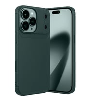 Pilelistore   Apple iPhone 17 Pro Auto Focus Karbon Kapak - Koyu Yeşil