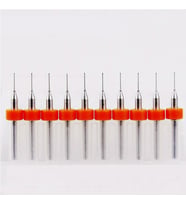 Pcb Matkap Ucu 0.4 mm Tungsten Mikro Karbür 10'lu 18 Shank Spiral Flüt