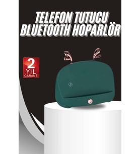 Bluetooth Hoparlör Uzun Pil Ömrü Yüksek Ses Kaliteli Kablosuz Telefon Tutma