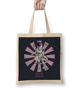Frieza Retro Japanese Dragon Ball Z Bez Çanta Uzun Saplı