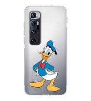 Xiaomi  Mi 10 Ultra  Kamera Korumalı Kapak Donald Duck Tasarımlı Şeffaf  Kılıf