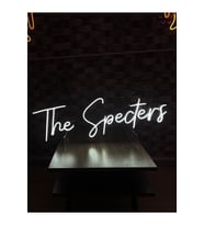The Specters Yazılı Neon Tabela