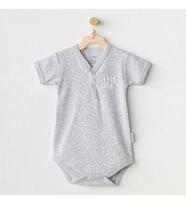 Andywawa Ac25896 Basic Bebe Body Grey Melange