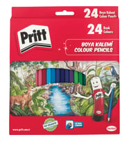 Pritt Kuruboya 24 Renk Tamboy 1221351 3089 3232 (Çok Renkli)