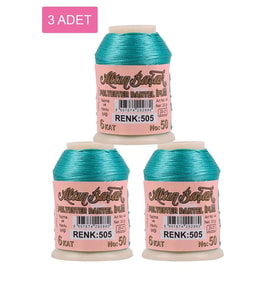 3 Adet Altınbaşak Oya ve Dantel İpi 20 gr - Royaleks - No: 505