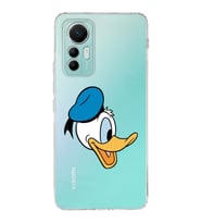 Xiaomi Mi 12 Lite Uyumlu Kapak Donald Duck Tasarımlı Şeffaf  Silikon Kılıf