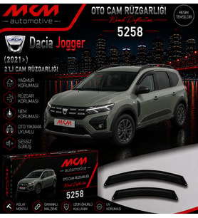 Dacia Jogger (2021>) 2'Li Ön Mugen Cam Rüzgarlığı
