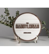Bk Gift Kişiye Özel Kabartma Tasarım Ahşap Baba Tabelası, Babaya Hediye, Babalar Günü Hediyesi, Ev Dekorasyonu-15