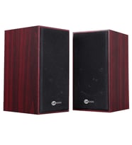 Lenovo Lecoo DS105 6W Ahşap Gövdeli Masaüstü Stereo Hoparlör - USB + 3.5mm Jack Girişli PC Hoparlörü