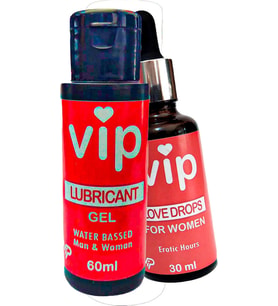 Vıp Bay Bayanlara Uygunlubrikant60 Ml Jel + Kadınlara Özel Cinseldamla