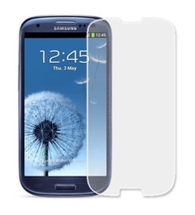 Samsung Galaxy S3 Ekran Koruyucu Yeni Nesil HD Kalite Tempered Glass Cam (Renksiz)