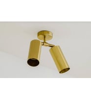 MYLİGHTS MAT ALTIN LED SPOT  İKİ HAREKETLİ APLİK AVİZE ARMATÜR  GÜNIŞIĞI LEDLİ  