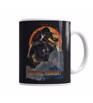 Camiseta Mortal Kombat Kung Lao Game Kupa Bardak Porselen