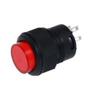 Ayt Ic-180C Yuvarlak 3 Pin Işıklı 16mm Basmalı Kalıcı Buton Düğme Anahtar