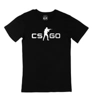 CS GO Logo Siyah Tişört