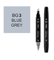 TOUCH TWIN BG-3 ÇİFT UÇLU MARKER BLUE GREY