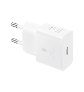 Samsung EP-T2510N 25W Type-C Hızlı Şarj Adaptörü Beyaz Samsung Türkiye Garantili