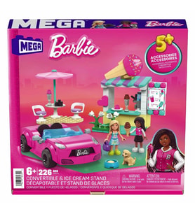 HPN78 MEGA Barbie® Dondurma Standı 226 parça +6 yaş