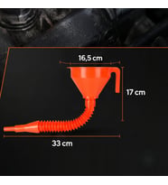 Çelik Süzgeçli Huni - Spiralli ve Sabit Borulu - 2.2 Litre Kapasite