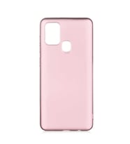 Lexroo Galaxy A21S Kılıf Premier Silikon Kılıf - Rose Gold
