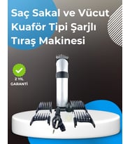 Profesyonel Saç Ve Sakal Tıraş Makinesi - Tam Aksesuar Setli