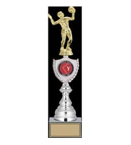 ODAK KUPA - Figürlü Kupalar - Voleybol Kadın Figürlü Kupalar FG-035 C - 40 cm