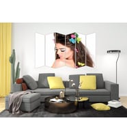 KADIN SAÇ MODELİ KUAFÖR MDF TABLO-1011 MODEL-B