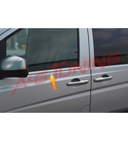 Mercedes Vito Krom Cam Çıtası 2Prç. 2010-2014 P.Çelik