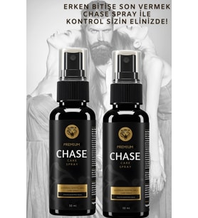 2 ADET Chase Premium Uzun Süreli Etkili Erkek Uzun Deneyim Sprey