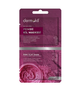 DERMOKİL DETOKS ETKİLİ PEMBE KİL MASKESİ