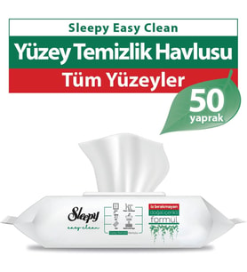 Easy Clean Yüzey Temizlik Havlusu&Mendili 50 Yaprak