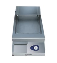 Electrolux Professional Gazlı Izgara, Fırçalanmış Düz Krom Kaplamalı Çelik Pişirme Yüzeyi İle Yarım Modül, Yatay, Termostatik Kontrol, Spatula Dahil E9IINAAOMCA