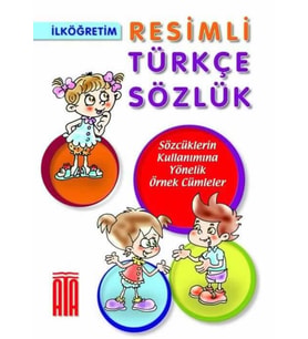 Ata Türkçe Resimli Sözlük (Sert Kapak) (Beyaz)
