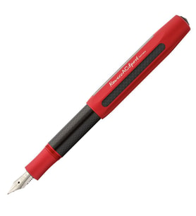 Kaweco 10000357 Ac Sport Dolma Kalem Kırmızı-Siyah Fine Uç  İsme Özel Kalem (Karışık)