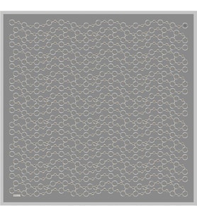 Saf İpek Eşarp 4109D02( Twill İpek) -0531 (Gri)