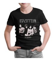 Led Zeppelin - Grup Siyah Çocuk Tshirt