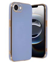 iPhone 16E Kılıf Volet Silikon - Mavi