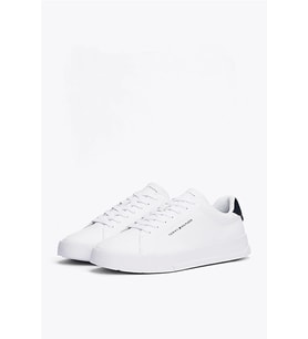 Tommy Hilfiger Kadın Moda Kort Tarzı Beyaz Sneaker FW0FW08631YBS